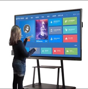65 אינץ 'lcd תצוגה דיגיטלית <span class=keywords><strong>4K</strong></span> עט אצבע מסך מגע חכם כל-in-אחד חכם אינטראקטיבי עבור בתי ספר לימוד - Product Image 1