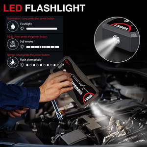 Portable Voiture <span class=keywords><strong>Jump</strong></span> Start Banque D'alimentation Mini Batterie 12V 24V Powerbank Démarreur Voiture De Saut Pour Voiture - Product Image 6