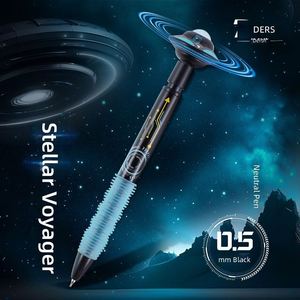 Bolígrafo de Gel de Plástico de 0.5 mm Interstellar Wanderer Star Roamer con Spinner Espacial para Niños, Regalo o Premio - Product Image 1