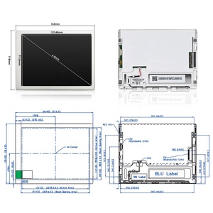 Écran LCD industriel AUO 6,5 pouces 640*480 G065VN01 V221 – Modules LCD 6,5 pouces haute luminosité - Product Image 2