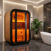 Sauna à vapeur nordique pour 2 personnes - Spa portable à domicile avec thérapie de relaxation par chaleur profonde