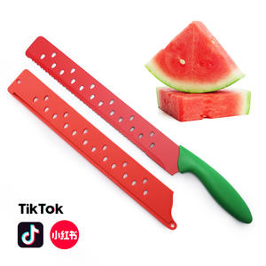 Cuchillo para sandía de acero inoxidable, hoja extendida grande para cortar frutas y verduras, uso en cocina, verano 2021, hecho en Yangjiang - Product Image 5