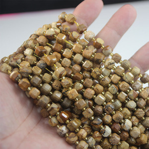 Perles <span class=keywords><strong>en</strong></span> vrac <span class=keywords><strong>de</strong></span> pierres naturelles <span class=keywords><strong>en</strong></span> forme <span class=keywords><strong>de</strong></span> cubes <span class=keywords><strong>de</strong></span> <span class=keywords><strong>sucre</strong></span>, agate carrée 6/8/10mm, accessoires <span class=keywords><strong>de</strong></span> bijoux DIY, pour l'approvisionnement transfrontalier - Product Image 3