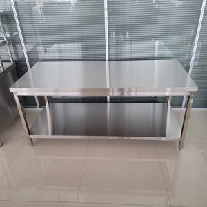 נירוסטה שולחן מטבח ציוד עבודה שולחן נירוסטה מטבח שולחן עבודת נירוסטה - Product Image 5