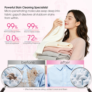 Aojie Premium OEM ODM al por mayor, marca británica, detergente líquido desechable con aroma fresco a jazmín, LIMPIEZA PROFUNDA 15-30% para ingredientes - Product Image 3