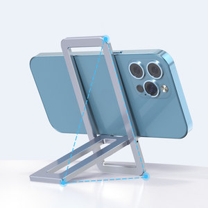 Supporto per cellulare pieghevole <span class=keywords><strong>da</strong></span> <span class=keywords><strong>tavolo</strong></span> unico in lega di alluminio regolabile <span class=keywords><strong>da</strong></span> <span class=keywords><strong>tavolo</strong></span> universale - Product Image 3