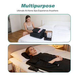 Couverture de sauna portable Lingvita, sac de sauna avec télécommande pour une utilisation facile à domicile - Product Image 5