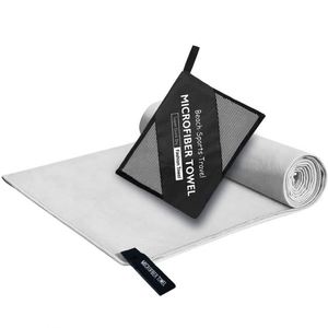 Serviette de sport en microfibre PVA à séchage rapide, gaufrée, unie, teinte, couleur unie, avec logo personnalisé, idéale pour la gym, le fitness, les activités de plein air, ou comme cadeau. - Product Image 5