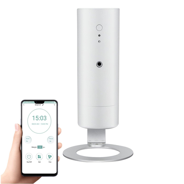 Smart Nebulizing 130ml Waterless Essential Oil Diffuser Electric Power for Hotel Office Living Room Aromatherapy Air Machine