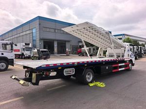 Camión de Remolque de Plataforma Doble con Chasis ISUZU Directo de Fábrica, Grúa de Transporte <span class=keywords><strong>para</strong></span> 2 Autos, Camión de Rescate <span class=keywords><strong>para</strong></span> <span class=keywords><strong>Averiados</strong></span> en Carretera - Product Image 5