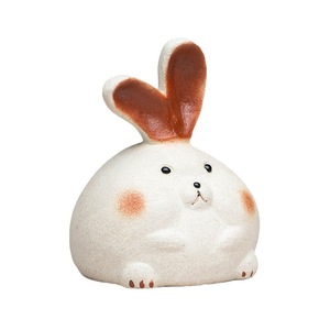 Figurine de lapin en argile violette de Yixing, petit lapin en céramique, accessoire de thé, ornement - Product Image 5