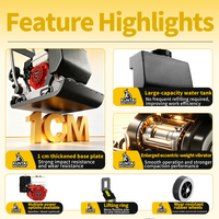 Compacteur de Plaque Électrique Portable à Moteur Honda Haute Efficacité pour la Préparation de Terrasses, Jardins et Petits Sites