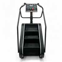 Machine à escalades électriques commerciale, simulateur d'escalade, équipement de cardio pour la gym, entraînement des fessiers et des jambes, charge maximale 160 kg