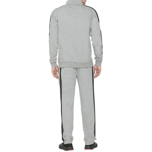 ชุดวอร์มผู้ชายแบบกำหนดเอง เป็นมิตรกับสิ่งแวดล้อม ระบายอากาศได้ดี ผ้าฟลีซ 2 ชิ้น สำหรับวิ่งจ๊อกกิ้ง ออกกำลังกาย พร้อมโลโก้พิมพ์ - Product Image 3