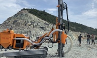 KZ416 Foreuse minière DTH montée sur chenilles populaire, pour forage de puits profonds jusqu'à 100m, à vendre
