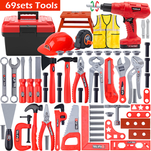 <strong>Toy</strong> Kids Boy <strong>Tools</strong> Play Set <strong>Toys</strong> Safe Power <strong>Tools</strong> Combo Kit Cordless - Product Image 3