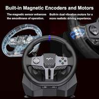 Simulateur de course PXN V9 Gen2 avec levier de vitesses H-Pattern, volant et pédales à induction Hall pour Forza Horizon 5, PS4, Xbox, PC