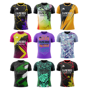 Uniformes de Fútbol Personalizados Profesionales, Camiseta de Fútbol Sublimada con Logotipo Personalizado, Jersey de Fútbol con Impresión Personalizada - Product Image 4