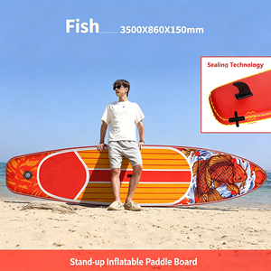 กระดานโต้คลื่นแบบพองลมที่มีแรงลอยตัวสูง, พื้น EVA กันลื่น, ดีไซน์ทันสมัยแบบจีน, กระดานพายสำหรับกิจกรรมทางน้ำกลางแจ้ง - Product Image 2