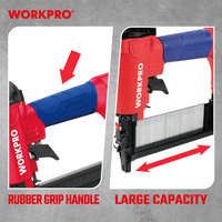 WORKPRO-Cloueur Pneumatique Combo 2 en 1 pour Béton, Bricolage Industriel