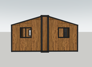 YILIAN Maison conteneur préfabriquée en panneaux sandwich d'acier extensible 20Ft 40Ft 700, mini-villa 2 chambres, garantie 5 ans - Product Image 5