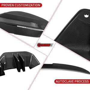 Nuevo Kit de Carrocería de Fibra de Carbono Seca Estilo MP para BMW Serie 5 G60 G68, Alerón Delantero y Trasero, Faldones Laterales - Product Image 6