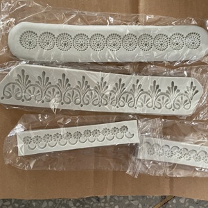 Kuchen Dekoration Form Kuchen Rand Silikon form Schokolade Fondant Backformen - Product Image 1