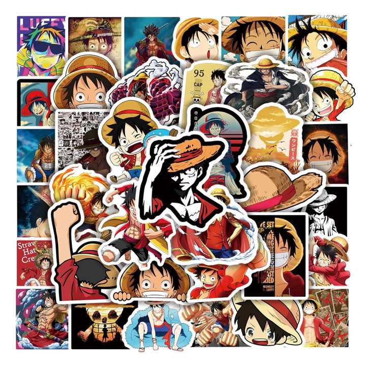 One Piece stickers, Anime