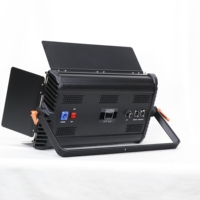 Professionelle Studio-Qualität JIXIO 200W Aluminiumlegierung Beleuchtungseinheit 1152 Chips CRI97 Einstellbare Farbtemperatur 3200K-5600K DMX