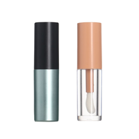 6.5ML vide nouveau carré grande biche pied clair baguette rouge à lèvres brillant à lèvres emballage épais applicateur Lipgloss conteneur Tubes
