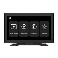 Cámara de Tablero Portátil Industrial de 4 Canales, Grabadora de Video para Camiones, Grabación HD, Control por Voz, Pantalla Táctil IPS para Operaciones Mineras