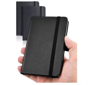 Pocket <b>Small</b> Leather A5 Lined Journal Blank Notebook Customizable Printing for Writing - Product Image 1