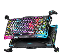 Clavier de jeu GravaStar Mercury V75 Pro 75% à interrupteurs magnétiques à effet Hall, filaire, échangeables à chaud, 8000Hz, RGB double zone