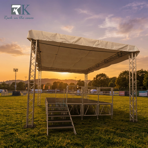 <b>Aluminum</b> Adjustable Height Stage Platform Outdoor Concerts Assembly Stage - Product Image 1