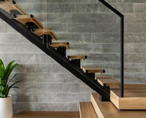 <span class=keywords><strong>Escalera</strong></span> Recta Moderna Prima Premium para Villa, Escaleras Versátiles Personalizables con Estructura <span class=keywords><strong>de</strong></span> Acero, <span class=keywords><strong>Escalera</strong></span> <span class=keywords><strong>de</strong></span> Alta Calidad para Uso en Interiores - Product Image 2