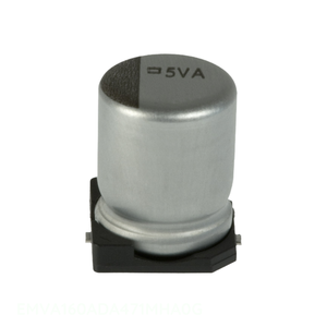 Condensador Original de Superficie CAP ALUM 470UF 20% 16V SMD EMVA160ADA471MHA0G 470 uF - Product Image 1