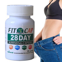 Capsules à base de plantes Wins Town Fit Cap 28 jours, 60 capsules, stimulant naturel de l'énergie, complément alimentaire pour hommes et femmes, marque privée OEM ODM