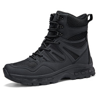 Nouvelles bottes tactiques pour hommes grande taille, camouflage, chaussures d'entraînement en plein air, antidérapantes, résistantes à l'usure, bottes de randonnée pour hommes S99