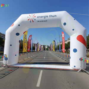 Venta caliente arcos inflables o carpa formas y diseños personalizados para celebración deportes diseños de arco de entrada impresos desmontables - Product Image 1