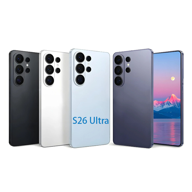 New S26 Ultra Smartphone 5G LTE LED HD Screen Android 15 Camera Phone WIFI GPS VS I17 Pro Max S25 Ultra S24U