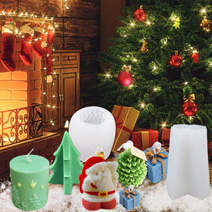 Moldes <span class=keywords><strong>de</strong></span> silicona blanda 3D ecológicos DIY para velas <span class=keywords><strong>de</strong></span> Navidad molde <span class=keywords><strong>de</strong></span> velas perfumadas con letras <span class=keywords><strong>de</strong></span> pilar para decoración <span class=keywords><strong>de</strong></span> festivales - Product Image 3