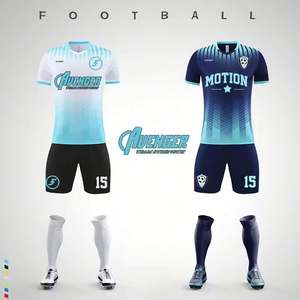 सबलिमिनेशन फुटबॉल यूनिफॉर्म्स डी फ्यूबॉल वर्दी डिजाइन महिला क्लब के लिए टीम के लिए फुटबॉल जर्सी को अनुकूलित - Product Image 2