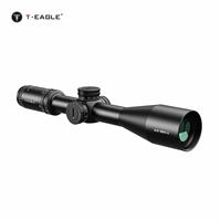Lunette de visée optique T-EAGLE AR GEN II 6-24X50SF verte, illuminée, étanche, antichoc, avec logo personnalisé, emballage personnalisé, ODM