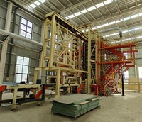 Ligne de production entièrement automatique de panneaux de particules, équipement de fabrication de contreplaqué et de panneaux de particules
