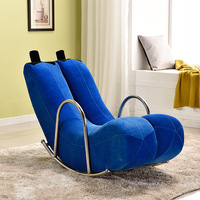 Canapé-salon moderne mignon en cuir PU sur le thème de la banane Fauteuil à bascule personnalisé pour la maison, le salon ou la chambre à coucher