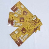 Friandises personnalisées pour chats et chiens, morue coupée originale, lyophilisée, emballages en sachets refermables à trois côtés