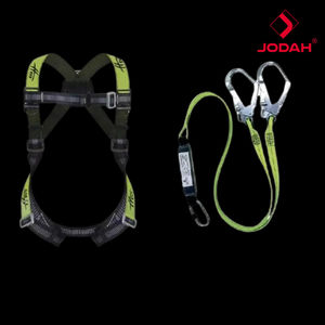 Cinturón de Seguridad de Cuerpo Completo JODAH, Línea de Vida Autorretráctil, Cuerda Doble de Poliéster y Aleación de Acero, Hebilla de Conexión Rápida, Longitud Ajustable - Product Image 2