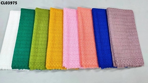 Yeni geldi yüksek kalite gelin dantel kumaş 100% pamuk yumuşak kordon dantel dayanıklı kumaş için gelinlik için parti - Product Image 5