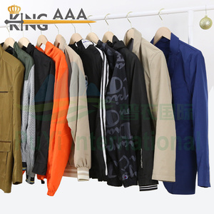 Chaqueta de talla grande para hombre, ropa fina usada de marca, abrigo de Corea para hombre, fardos mixtos para hombre, chaqueta cortavientos de segunda mano - Product Image 4