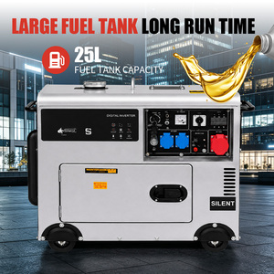 Cost-Effective Small Power Gasoline <b>Generator</b> 5kw 5.5kw Auto Copper Twisted Soundproof 50hz AC 230V - Product Image 3